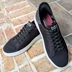 Mark Nason New Skechers Women's Black Alpha Cup Loey Slip-in Sneakers Size 6.5